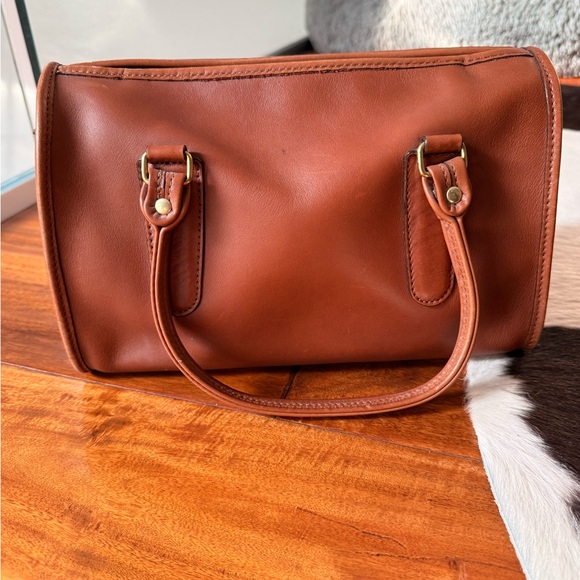 Vintage Coach Brown Leather Handbag - Picture 6 of 7